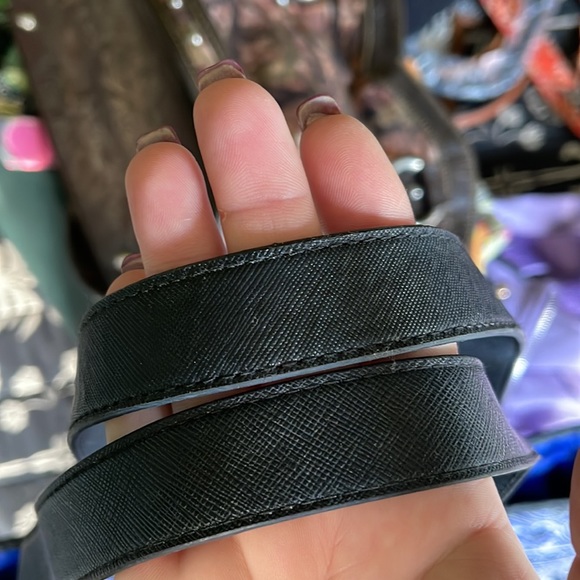 Soma Large PVC Blue & Black Baroque Print Tote Size 18”W x 13.5”H - Picture 7 of 8